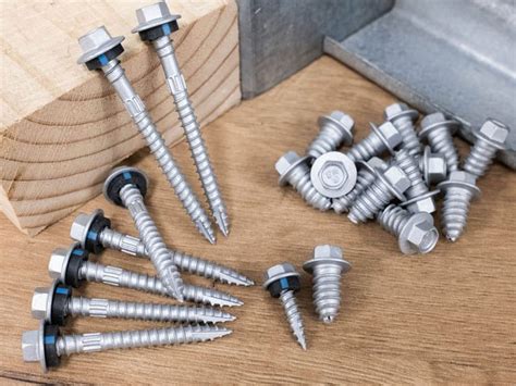 self drilling sheet metal screw sizes|strongest self tapping screws.